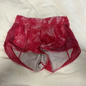 Pink Lululemon shorts size 4